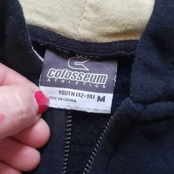 Purdue zip up hoodie‎ size medium - Picture 3 of 4